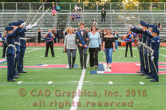 Adams-LBHS-Homecoming Court 10-28-2016
