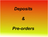 Deposits & Pre-orders