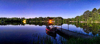 Lake Wilson midnight pano #3