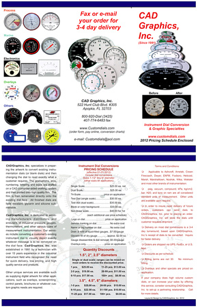CAD Graphics Brochure 2014